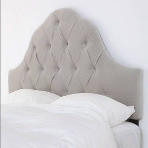 Velvet Tufted Headboard Queen/Double